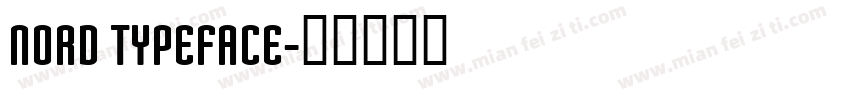 NORD TYPEFACE字体转换